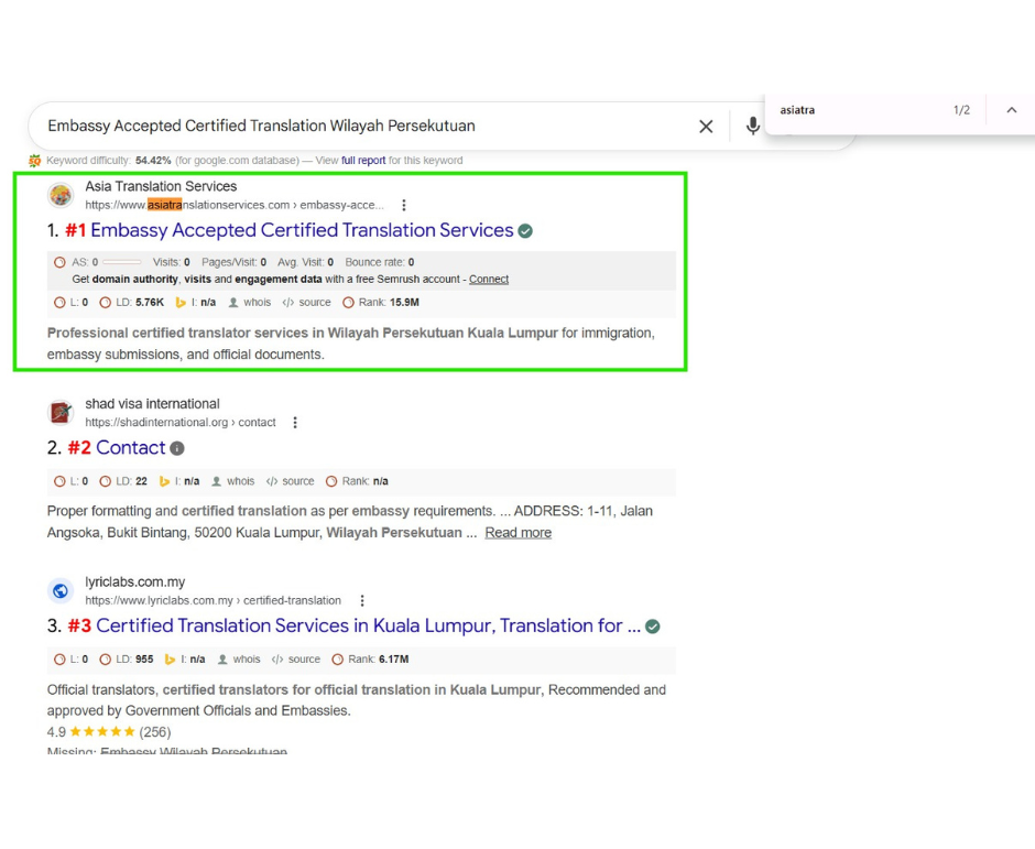 SEO Case 8