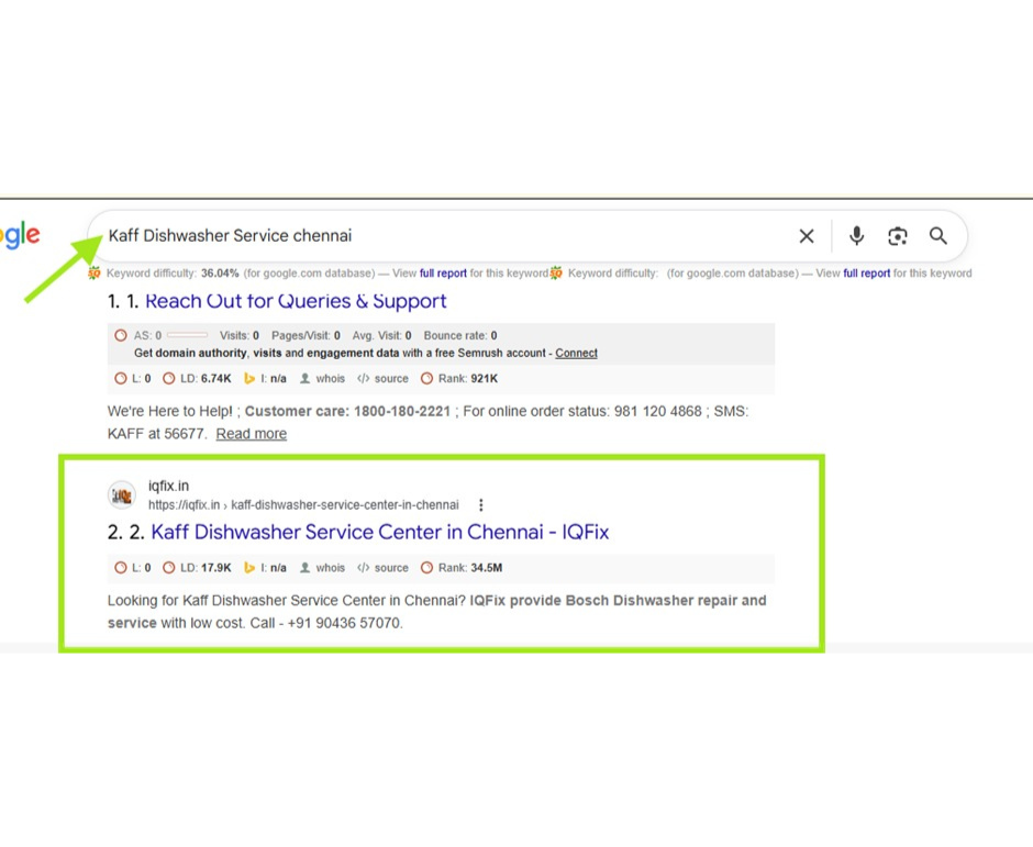 SEO Case 8