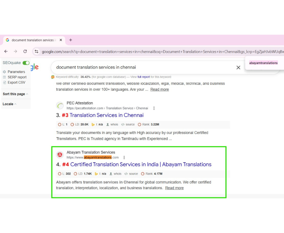 SEO Case 8