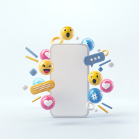 Social media content planning visual